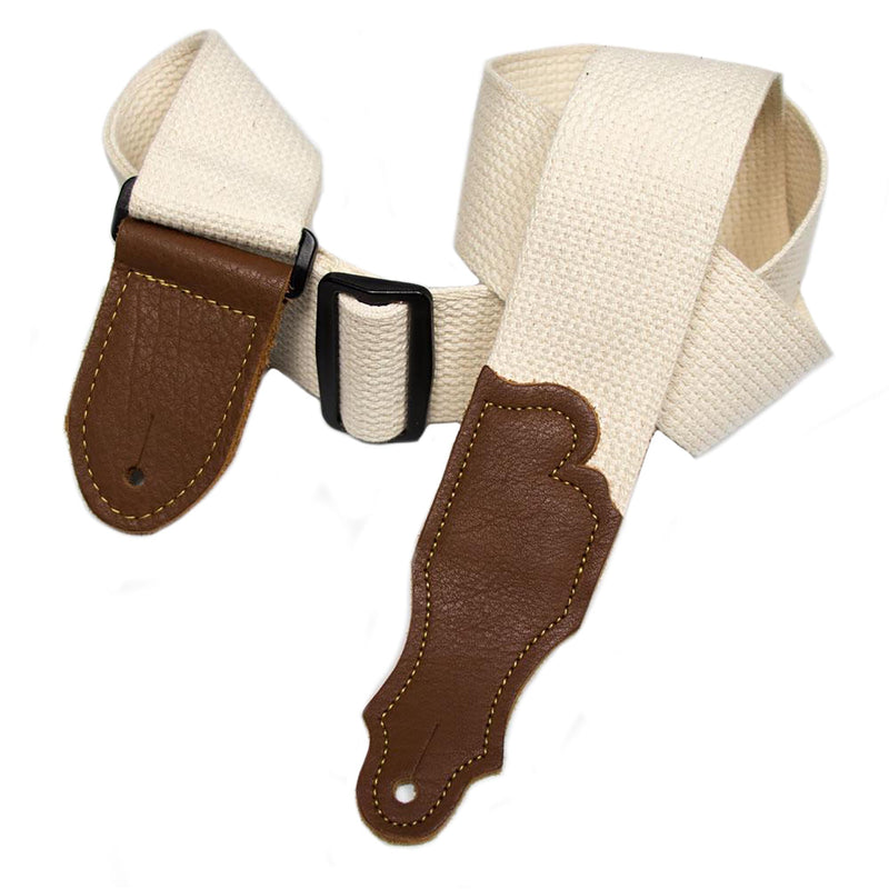 Franklin Strap 2 Cotton-Glove Strap Natural, Caramel End Tab