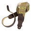 Franklin Strap 2'' Old Aztec Pattern On Distressed Canvas, Olive