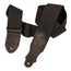 Franklin Strap 2'' Woven Cotton With Glove Leather Ends/Chocolate/Chocolate