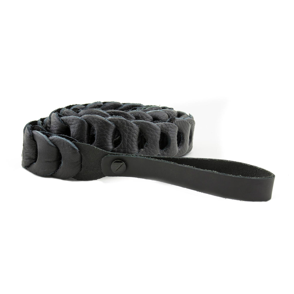 Franklin Strap Glove Leather Mandolin Strap - Black
