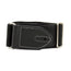 Franklin Strap Hybrids 2” Leather/Seatbelt Backing Black/Black (Silver Stitch)