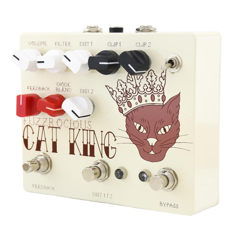 Fuzzrocious Cat King Distortion/Overdrive - Momentary Feedback