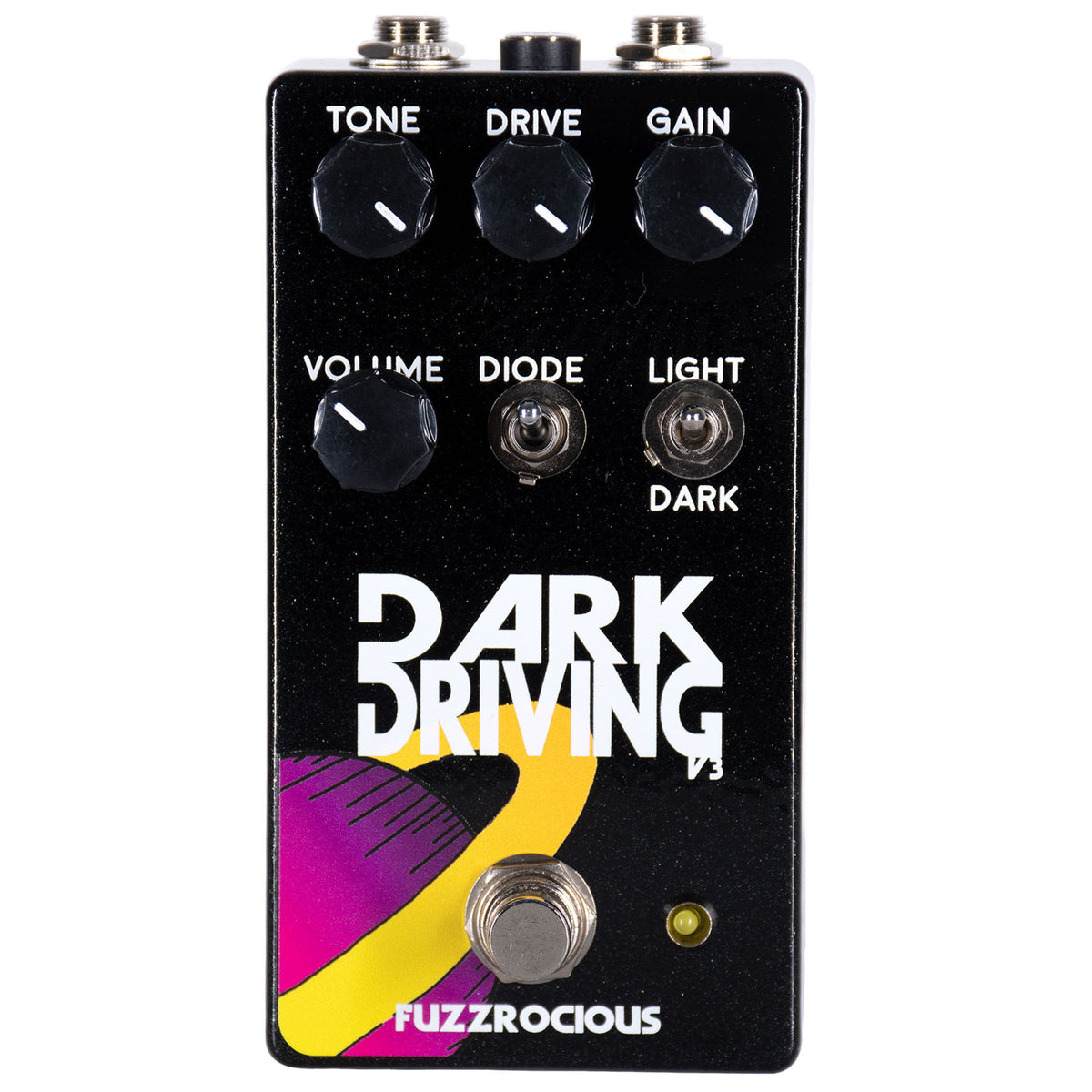 Fuzzrocious Dark Driving V3 Overdrive/Distortion Effect Pedal