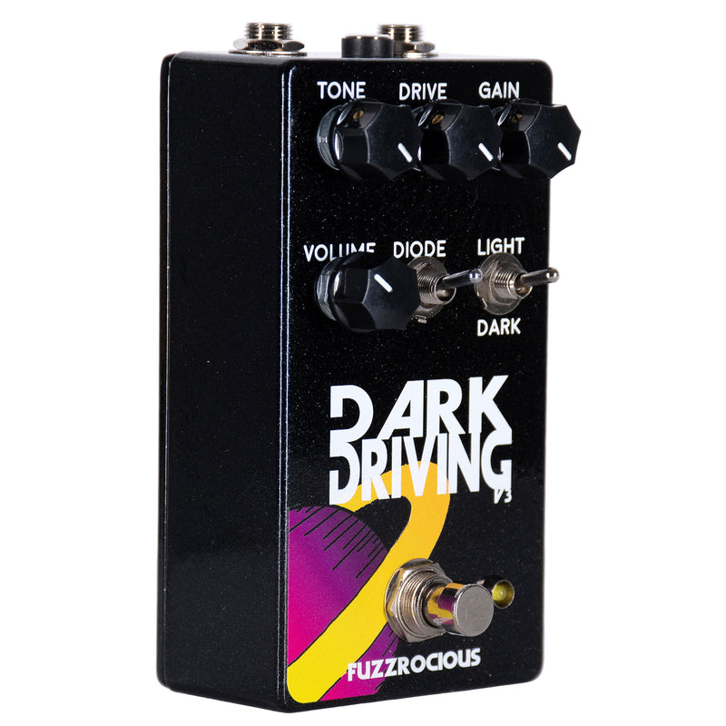Fuzzrocious Dark Driving V3 Overdrive/Distortion Effect Pedal