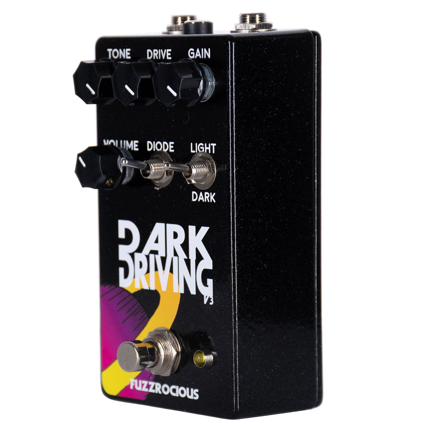 Fuzzrocious Dark Driving V3 Overdrive/Distortion Effect Pedal
