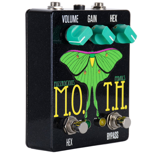 Fuzzrocious M.O.T.H Multi Overdrive Tremolo Hex Pedal