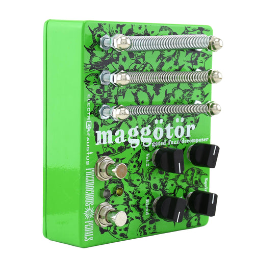 gated fuzz pedal Fuzzrocious Maggotor Gated Fuzz Decomposer, Electro-Faustus Collaborat