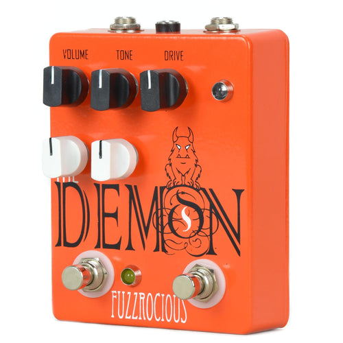 Fuzzrocious The Demon Overdrive - Distortion Pedal With Octave Jawn Mod