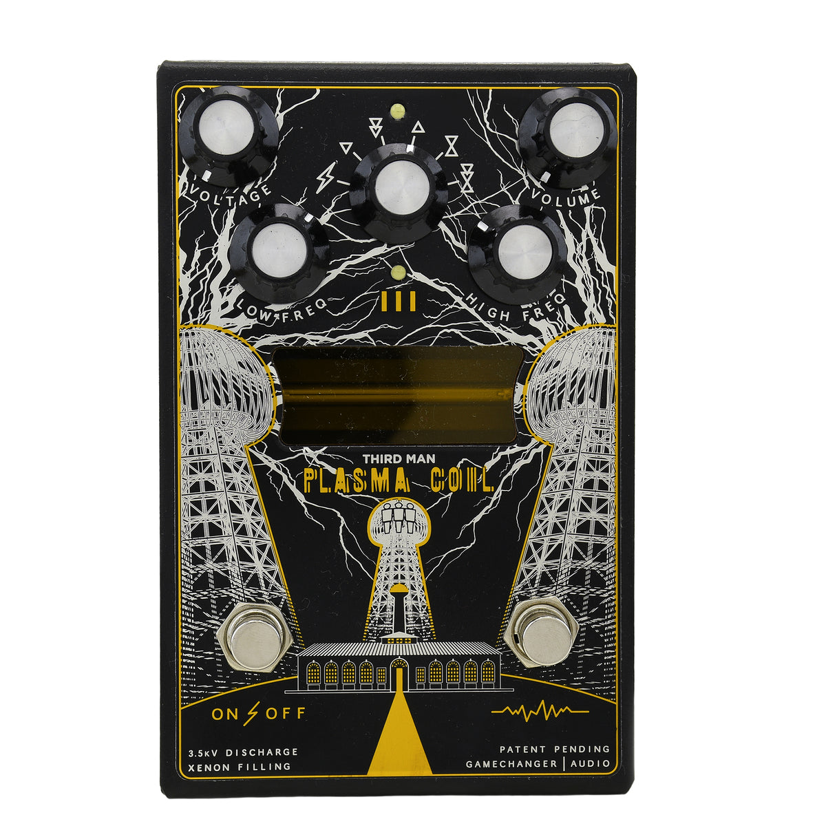 Gamechanger Third Man Records Plasma Coil Distortion Effect Pedal