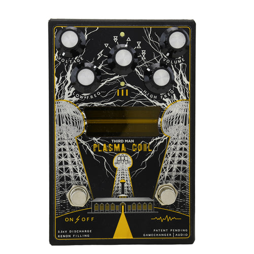 Gamechanger Third Man Records Plasma Coil Distortion Effect Pedal