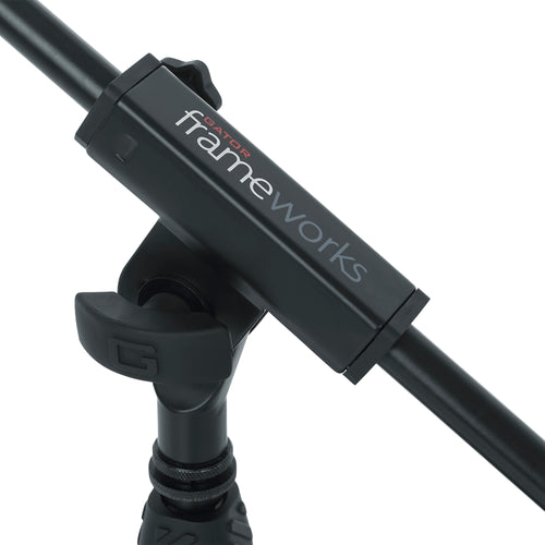 Gator Cases Frameworks Telescoping Boom Mic Stand For Desktop Podcast