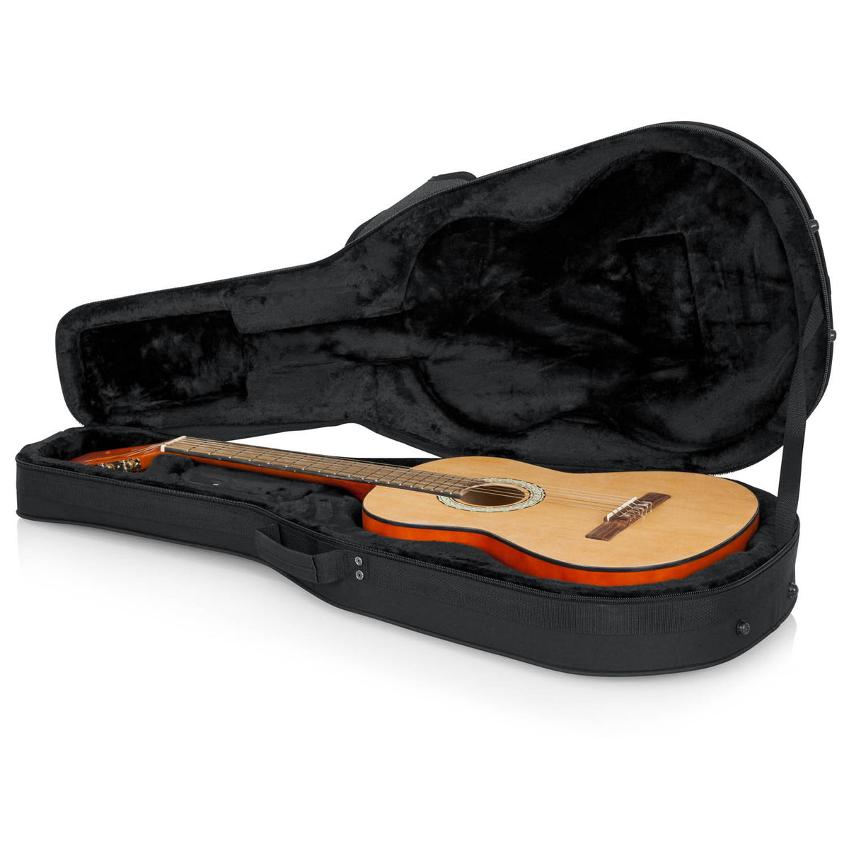 Gator Cases Rigid EPS Polyfoam Lightweight Case For Classical Guitars