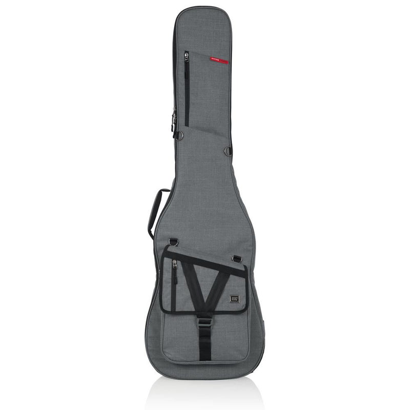 Gator Cases Transit Series Bass Guitar Gig Bag With Light Grey Exterior