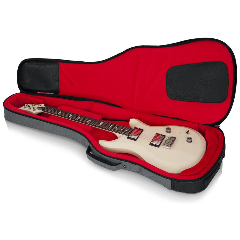 Gator Cases Transit Series Electric Guitar Gig Bag With Light Grey Exterior