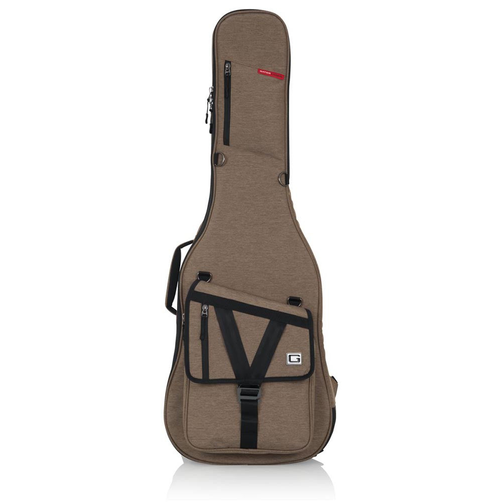 Gator Cases Transit Series Electric Guitar Gig Bag With Tan Exterior