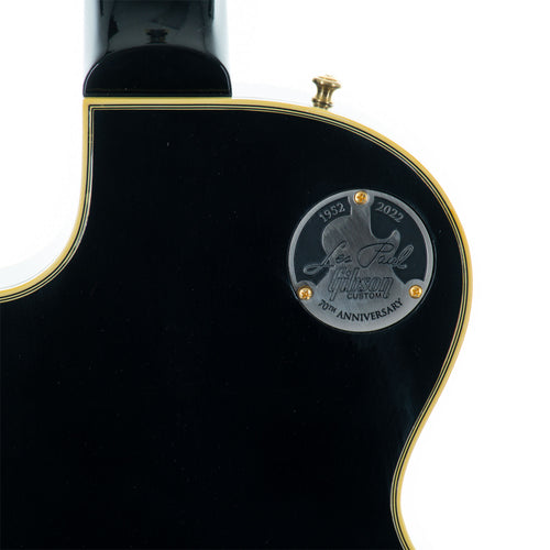 Gibson Custom 1957 Les Paul Custom Reissue 2 Pickup Murphy Lab, Ultra Light Aged Ebony