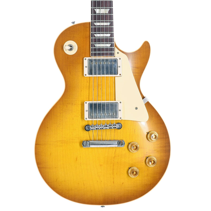 Gibson Custom 1958 Les Paul Standard Reissue VOS Lemon Burst Electric Guitar