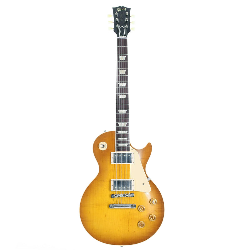 Gibson Custom 1958 Les Paul Standard Reissue VOS Lemon Burst Electric Guitar