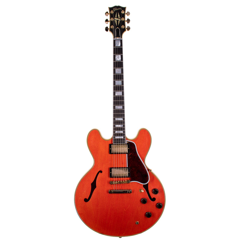 Gibson Custom 1959 ES-355 Reissue Electric Guitar Stop Bar Murphy Lab, Light Aged Watermelon Red