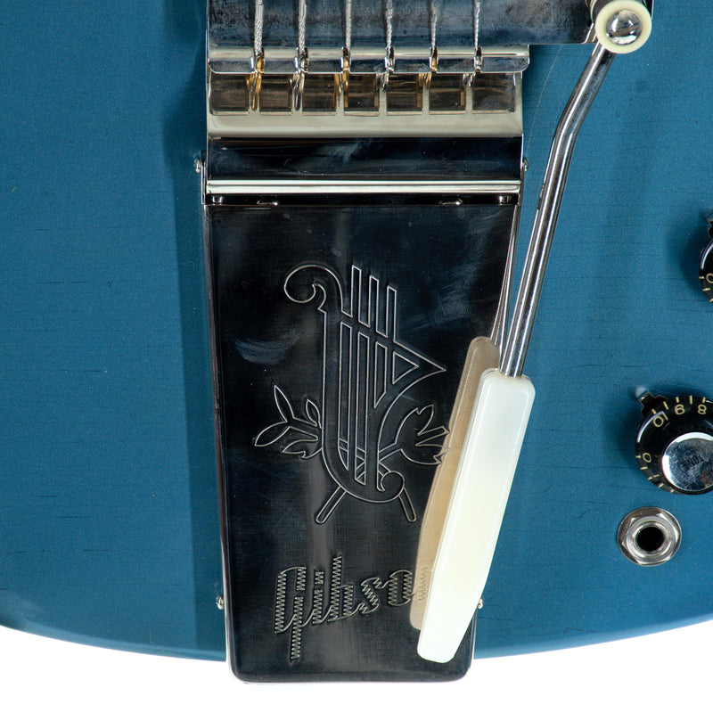 Gibson Custom 1964 SG Standard Reissue With Maestro Vibrola Murphy Lab, Light Aged Antique Pelham Blue