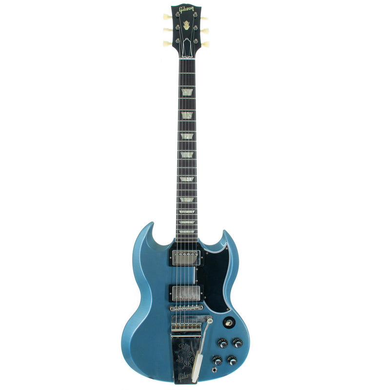 Gibson Custom 1964 SG Standard Reissue With Maestro Vibrola Murphy Lab, Light Aged Antique Pelham Blue