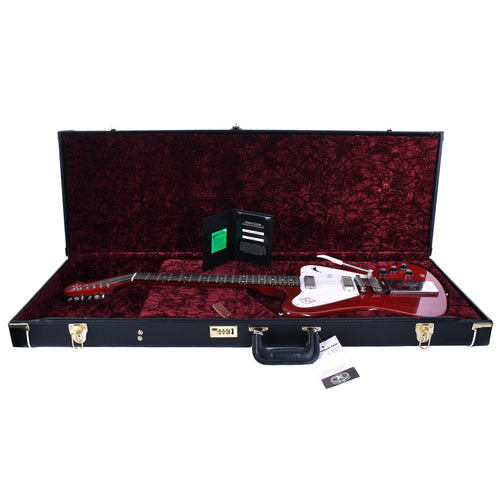 Gibson Custom 1965 Non Reverse Firebird V With Maestro Vibrola VOS, Cherry Red