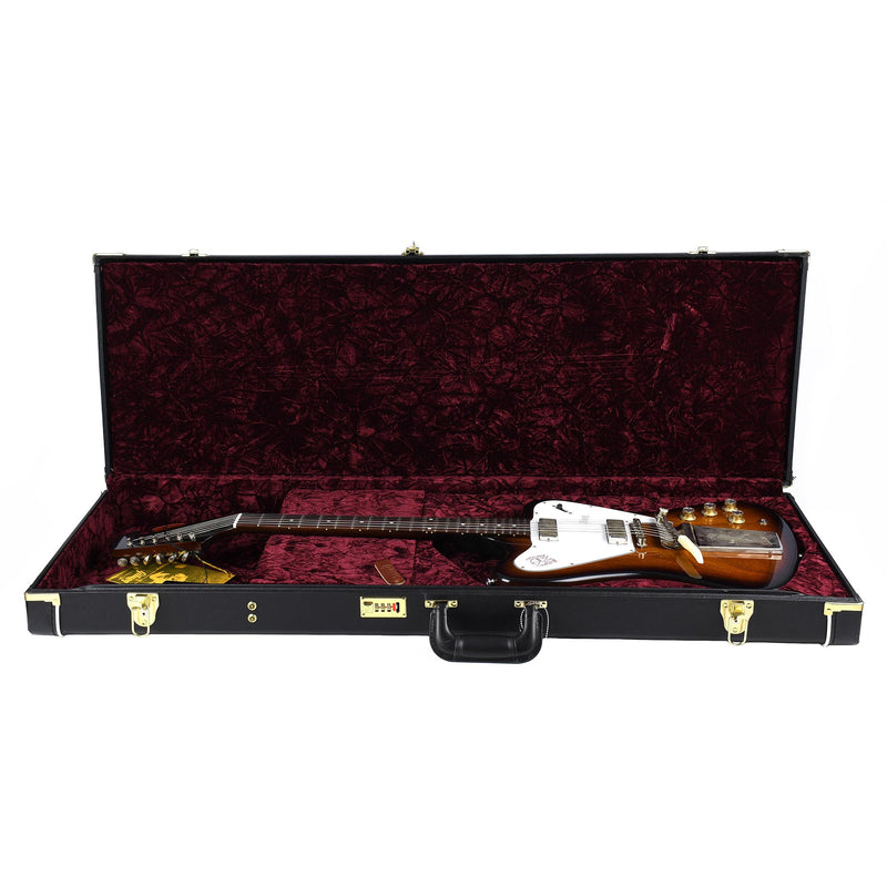 Gibson Custom ‘65 Non Reverse Firebird V With Maestro Vibrola VOS Vintage Sunburst