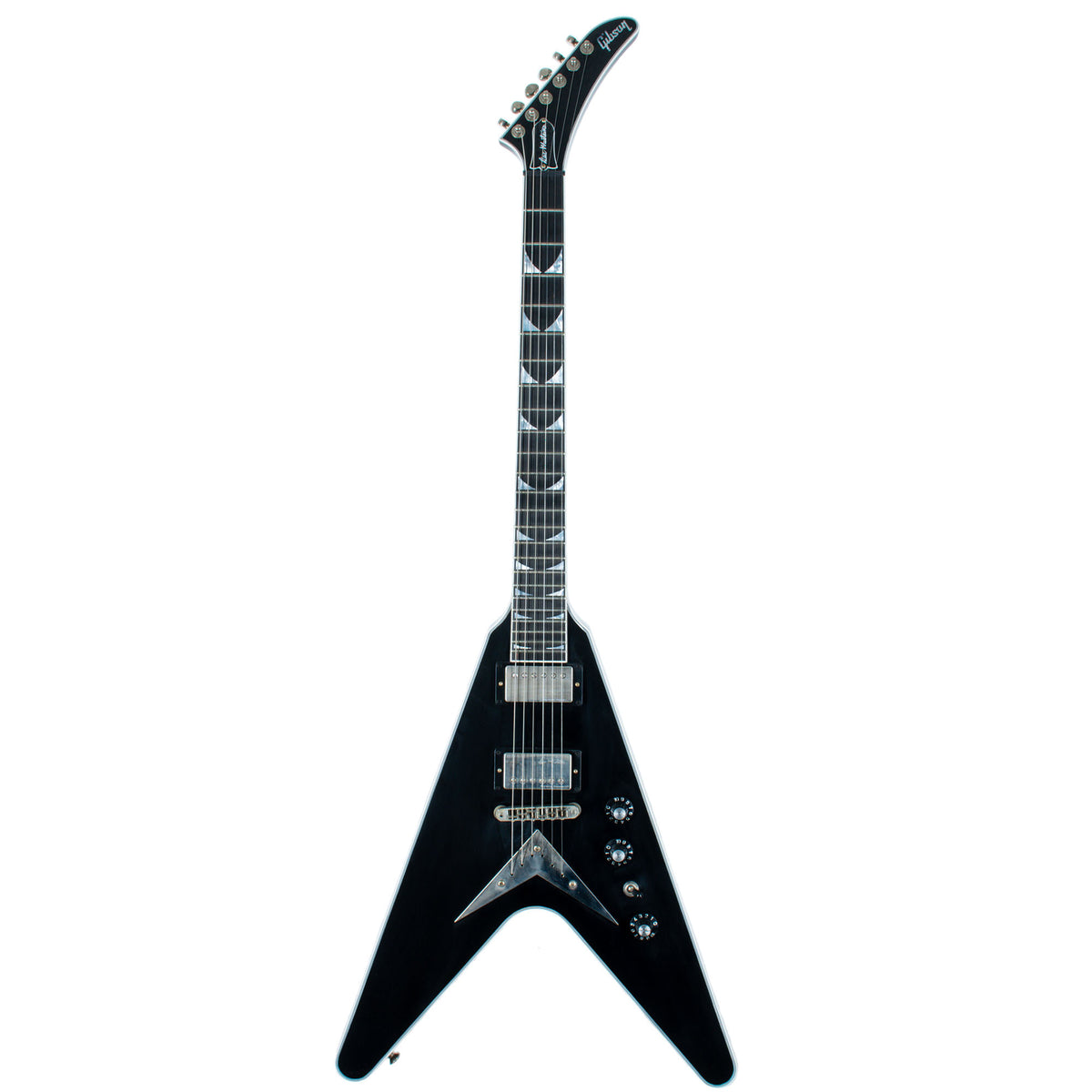 Gibson Custom Dave Mustaine Flying V EXP Limited Edition, Ebony VOS