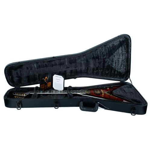 Gibson Custom Dave Mustaine Flying V EXP Limited Edition, Red Amber Bu