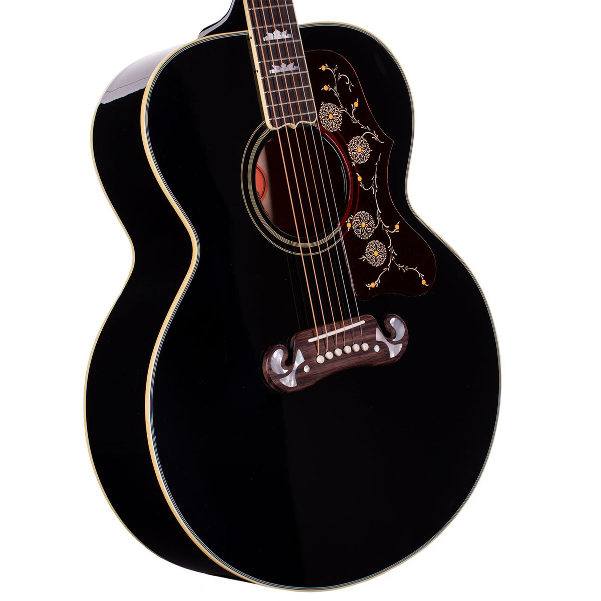 Gibson Custom Elvis SJ-200 Ebony, Acoustic Guitar