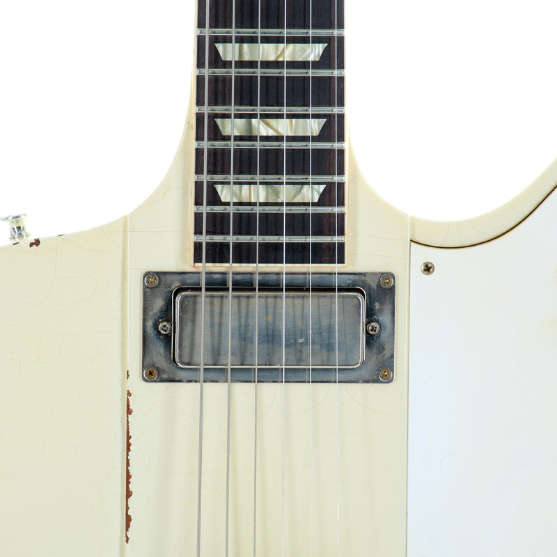Gibson Custom Johnny Winter 1964 Firebird V, Murphy Lab Aged, Polaris White