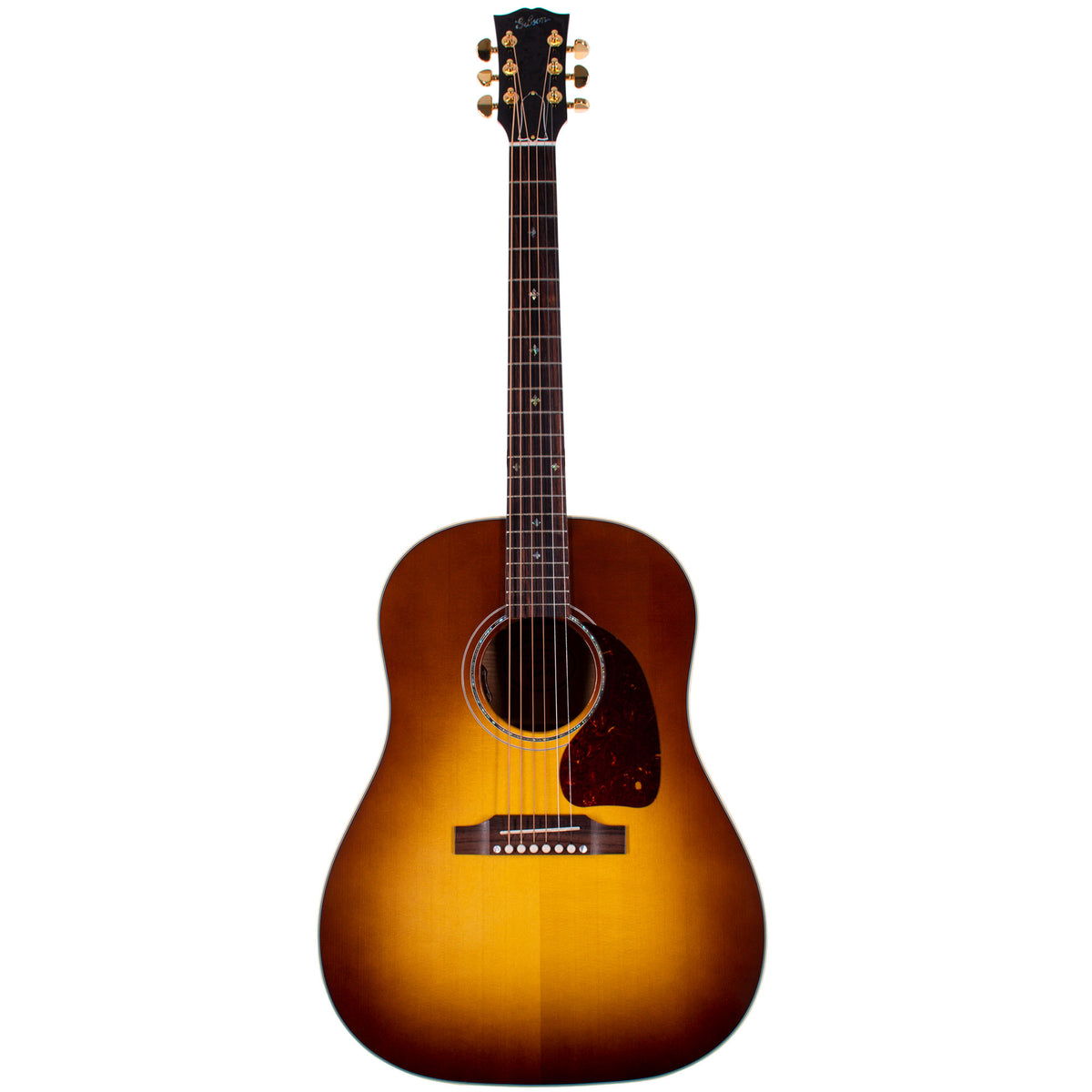 Gibson Custom Limited Edition J-45 Koa With Engelmann Spruce Top, Honeyburst, Acoustic Guitar