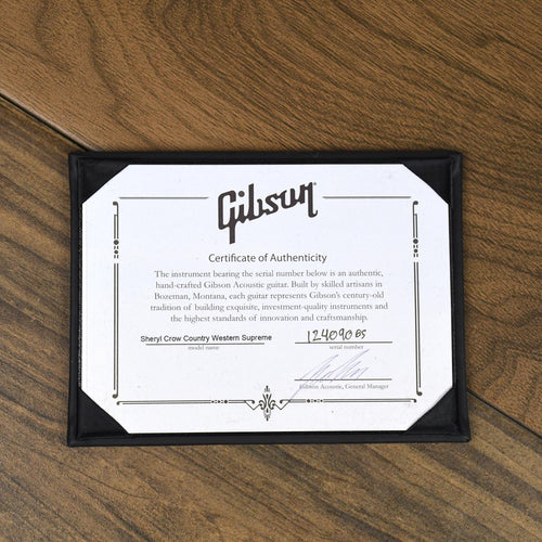 Gibson Sheryl Crow Country & Western Supreme Signed Limited Run