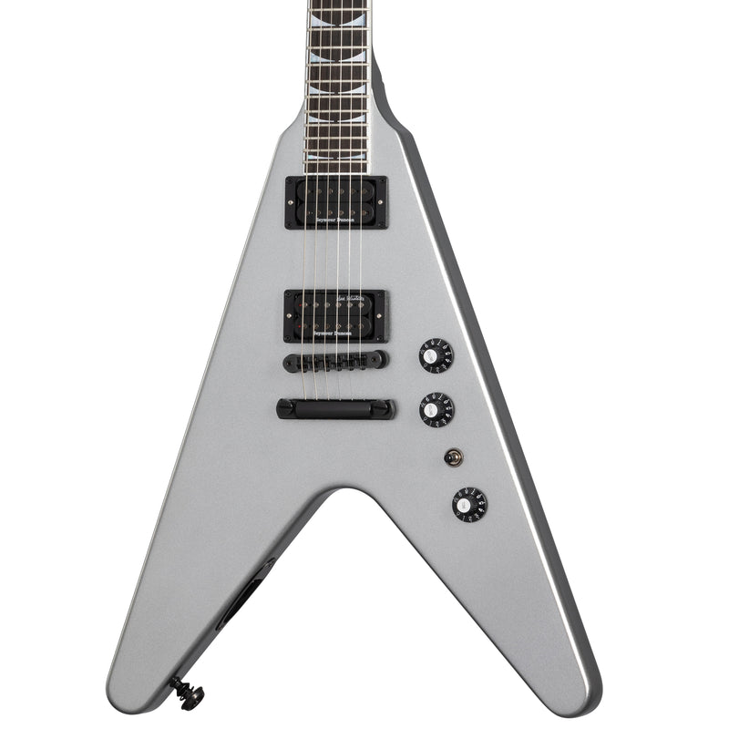 Gibson Dave Mustaine Flying V EXP, Silver Metallic