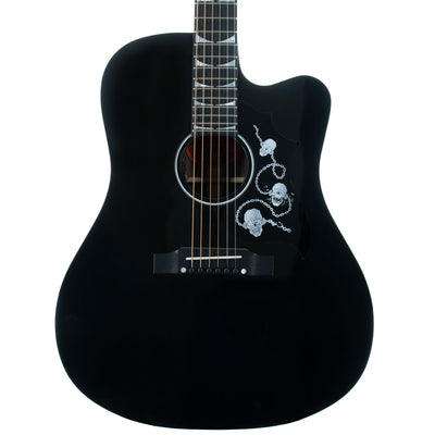 Gibson Custom Shop Dave Mustaine Songwriter Acoustic Guitar Signed