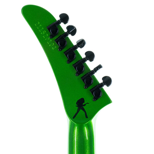 Gibson Dave Mustaine Flying V EXP Rust In Peace Electric Guitar, Alien Tech Green