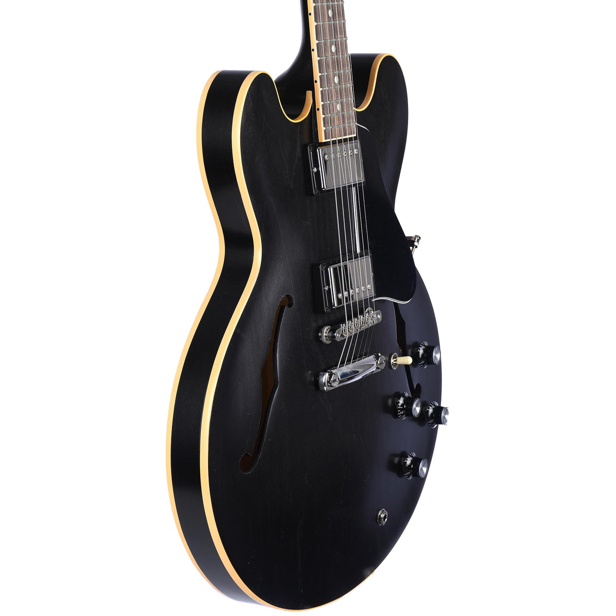 Gibson ES335 Satin Trans Black