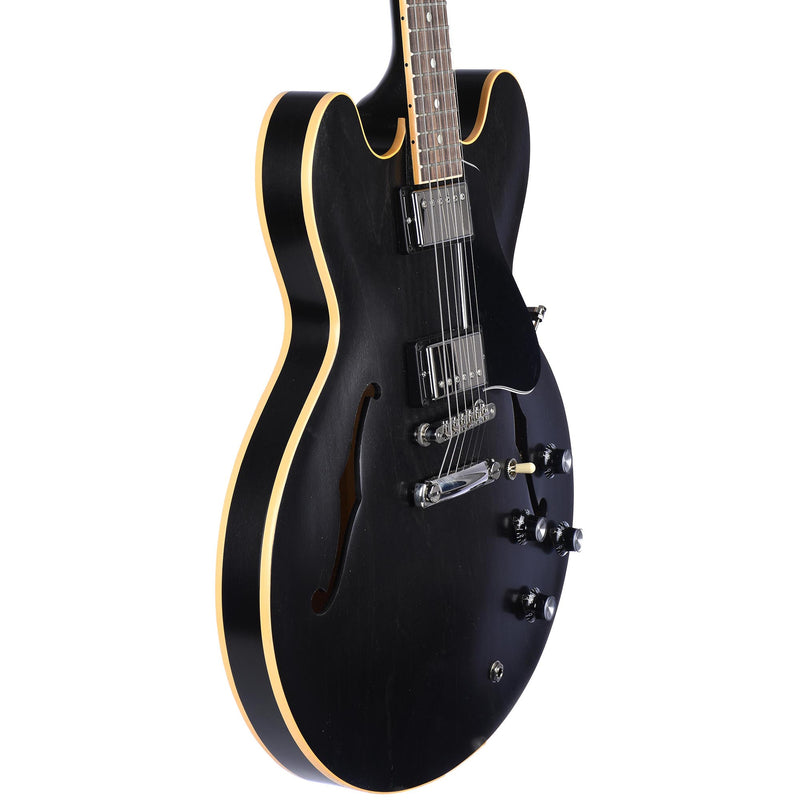 Gibson ES335 Satin Trans Black