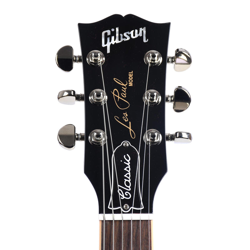 Gibson Les Paul Classic Electric Guitar, Ebony Finish, with Hardshell Case