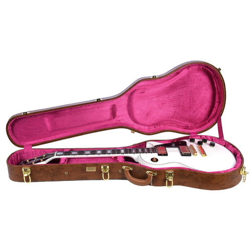 Gibson Custom Les Paul Alpine White Finish With Ebony Fingerboard Gloss