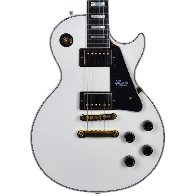 Gibson Custom Les Paul Alpine White Finish With Ebony Fingerboard Gloss