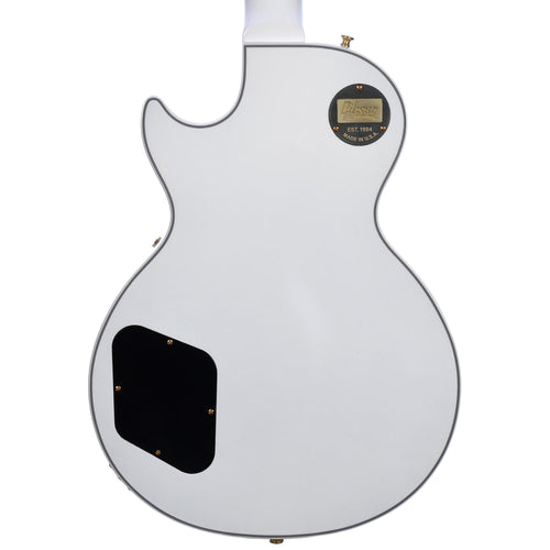 Gibson Custom Les Paul Alpine White Finish With Ebony Fingerboard Gloss