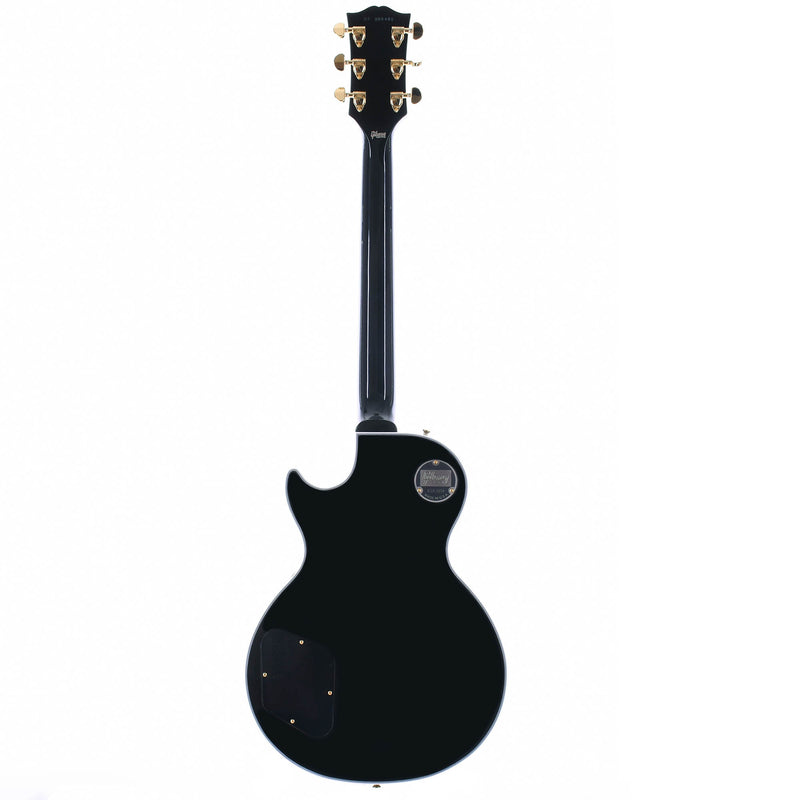Gibson Custom Les Paul Electric Guitar, Ebony Fingerboard, Ebony Gloss Finish