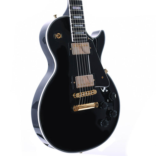 ギター Gibson Custom Shop Les Paul Custom Ebony Gibson Custom Shop Les Paul Custom Ebony | The Music Zoo