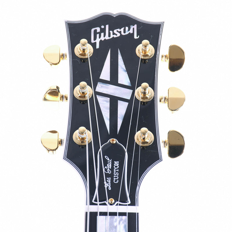 Gibson Custom Les Paul Electric Guitar, Ebony Fingerboard, Ebony Gloss Finish