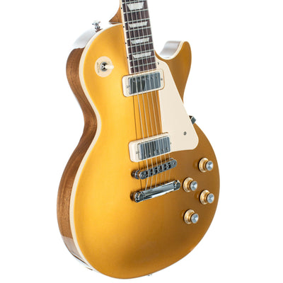 Gibson Les Paul '70s Deluxe Electric Guitar, Goldtop w/Hardshell Case