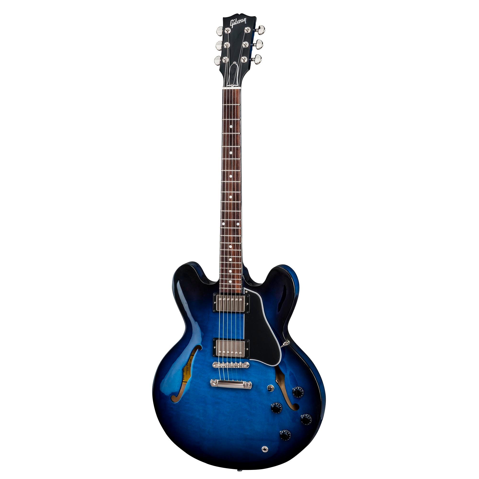 Gibson Memphis ES-335 Dot 2018, Blue Burst – Russo Music Gibson Memphis ES-335 Dot 2018, Blue Burst – Russo Music