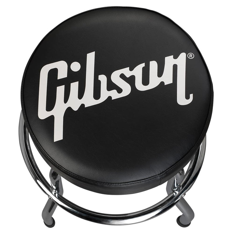 Gibson Premium Playing Stool Standard Logo, Short, Chrome