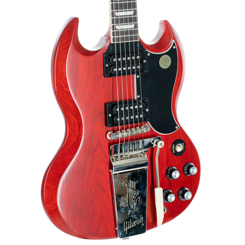 Gibson SG Standard ’61 Faded Maestro Vibrola, Vintage Cherry Electric Guitar
