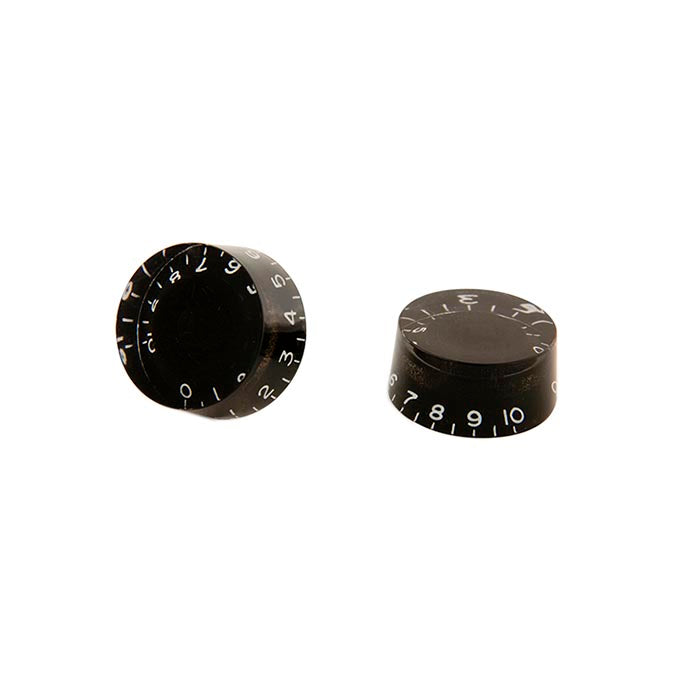 Gibson Rd Knobs Gibson Speed Knobs Black, 4 Pack
